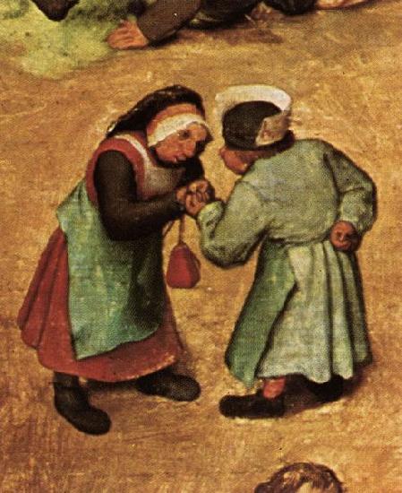 Pieter Bruegel the Elder Children's Games Sweden oil painting art